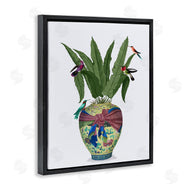 Fab Funky | Traditional Birds on Planter