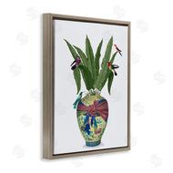 Fab Funky | Traditional Birds on Planter