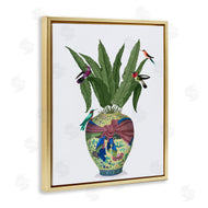 Fab Funky | Traditional Birds on Planter