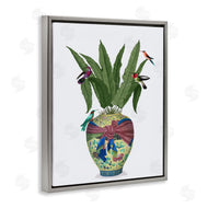 Fab Funky | Traditional Birds on Planter