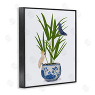 Fab Funky | Cockatiels on Planter