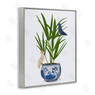 Fab Funky | Cockatiels on Planter