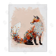 Fab Funky | Wildflower Patterned Fox