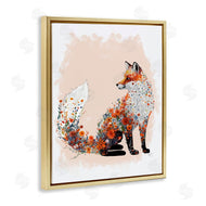 Fab Funky | Wildflower Patterned Fox