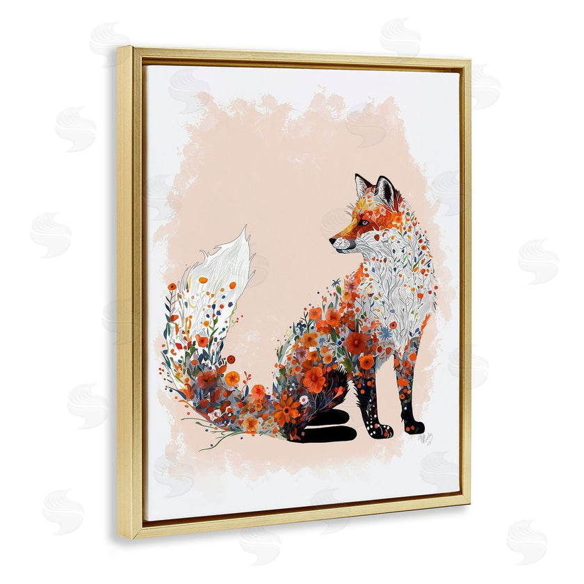 Fab Funky | Wildflower Patterned Fox
