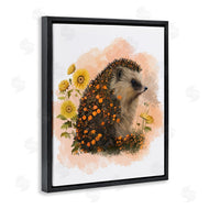Fab Funky | Wildflower Patterned Hedgehog