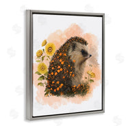Fab Funky | Wildflower Patterned Hedgehog