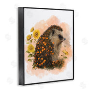 Fab Funky | Wildflower Patterned Hedgehog