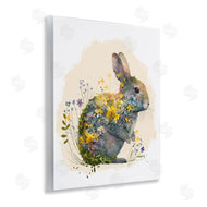 Fab Funky | Rabbit with Buttercup Flowers