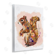 Fab Funky | Wildflower Patterned Squirrel
