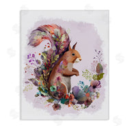 Fab Funky | Squirrel and Floral Garland