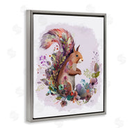 Fab Funky | Squirrel and Floral Garland