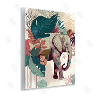 Fab Funky | Elephant and Tropical Leaves