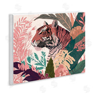 Fab Funky | Tiger Peeking from Leaves