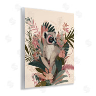 Fab Funky | Lemur with Hibiscus Plants