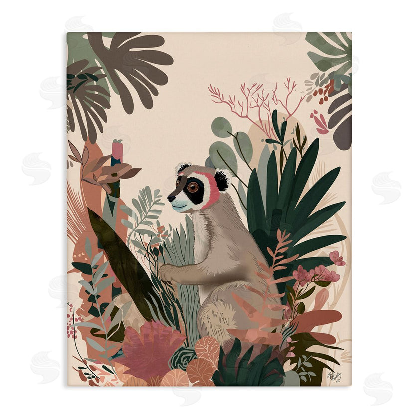 Fab Funky | Happy Lemur and Plants