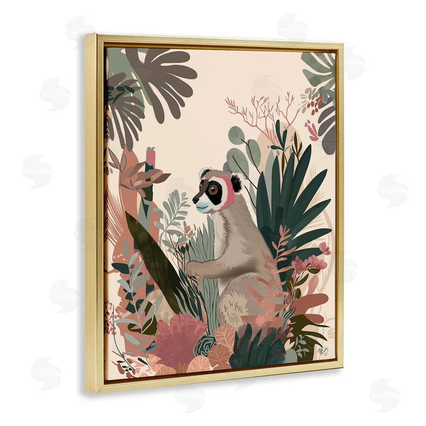 Fab Funky | Happy Lemur and Plants