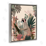 Fab Funky | Happy Lemur and Plants