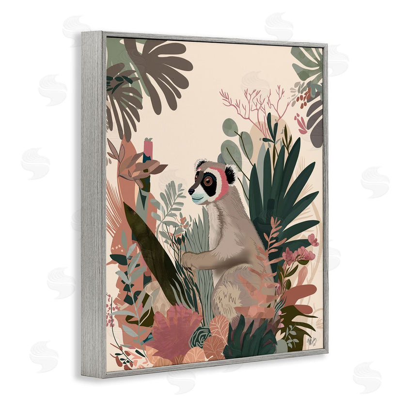 Fab Funky | Happy Lemur and Plants