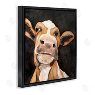 Jade Reynolds | Country Cow on Black