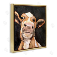 Jade Reynolds | Country Cow on Black