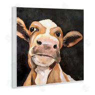 Jade Reynolds | Country Cow on Black