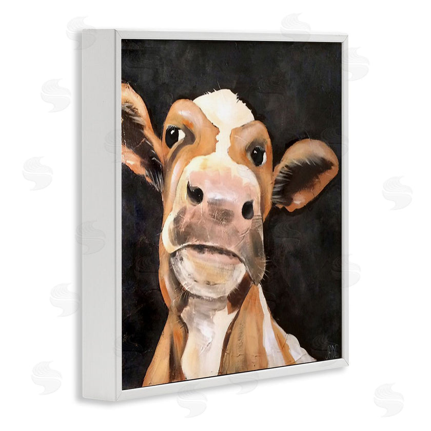 Jade Reynolds | Country Cow on Black