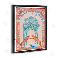 Melissa Wang | Traditional Leopards and Palm Tree