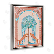 Melissa Wang | Traditional Leopards and Palm Tree