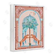 Melissa Wang | Traditional Leopards and Palm Tree