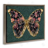 Victoria Barnes | Botanical Pattern Butterfly