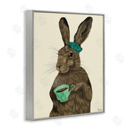 Tara Royle | Rabbit and Green Teacup