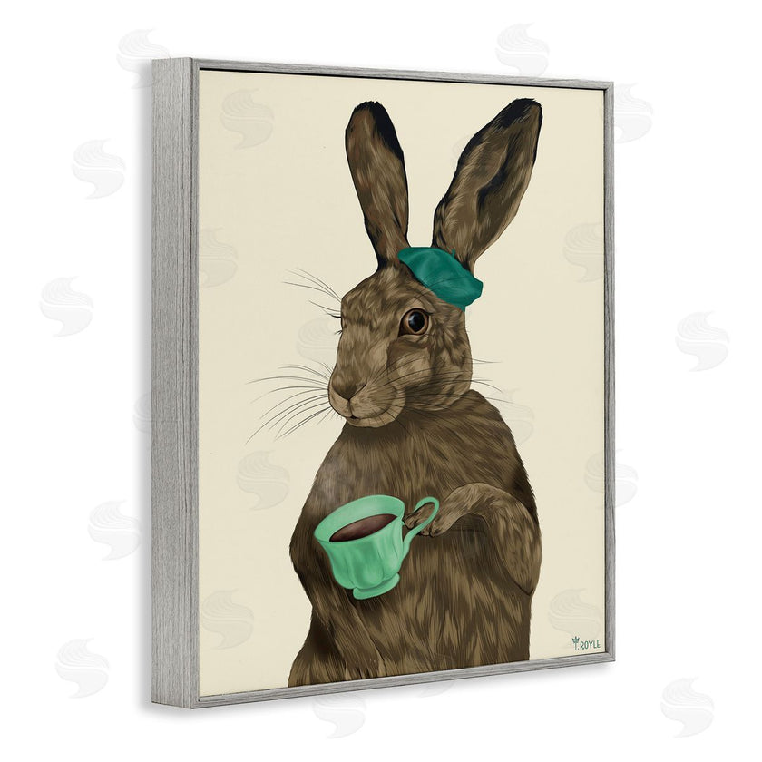 Tara Royle | Rabbit and Green Teacup