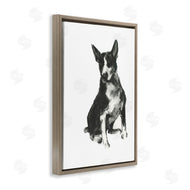 Cartissi  | Charcoal Dog Drawing