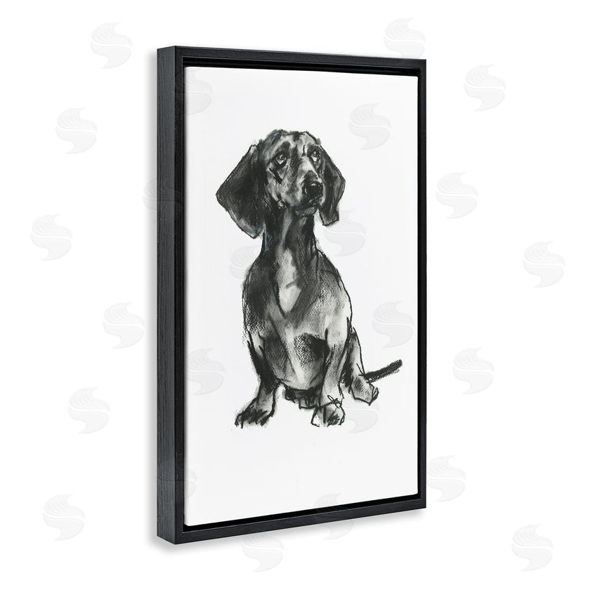 Cartissi  | Dachshund Sitting Drawing