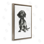 Cartissi  | Dachshund Sitting Drawing