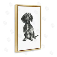 Cartissi  | Dachshund Sitting Drawing