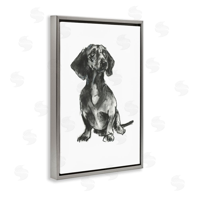 Cartissi  | Dachshund Sitting Drawing