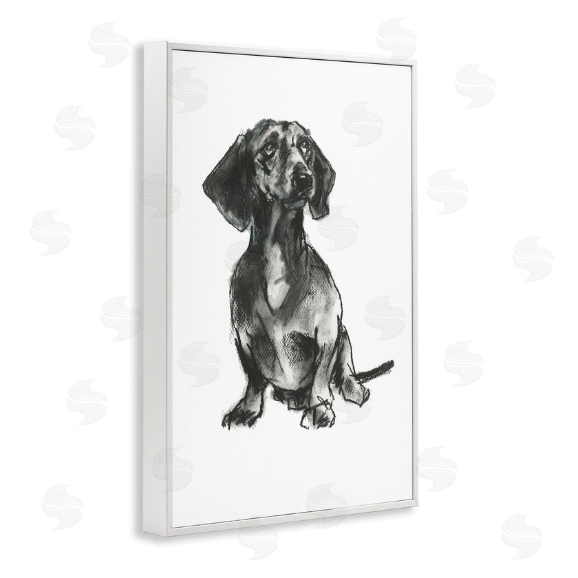 Cartissi  | Dachshund Sitting Drawing