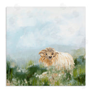June Erica Vess | Rural Goat in Meadow
