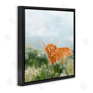 June Erica Vess | Highland Cattle Abstraction