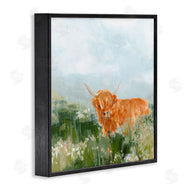 June Erica Vess | Highland Cattle Abstraction