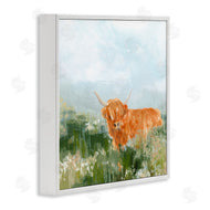 June Erica Vess | Highland Cattle Abstraction
