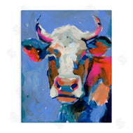 Victoria Barnes | Painterly Cow Portrait