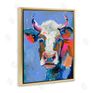 Victoria Barnes | Painterly Cow Portrait