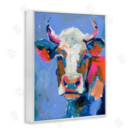Victoria Barnes | Painterly Cow Portrait