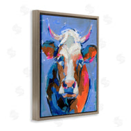 Victoria Barnes | Bold Paint Strokes Cow