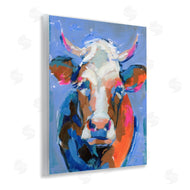 Victoria Barnes | Bold Paint Strokes Cow