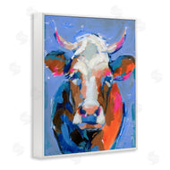 Victoria Barnes | Bold Paint Strokes Cow