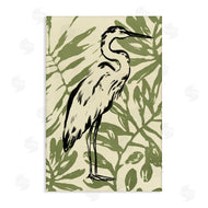 June Erica Vess | Tropical Leaves and Bird